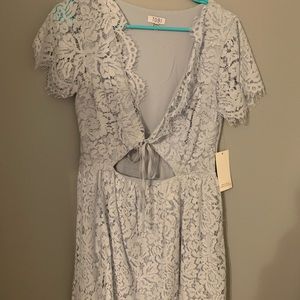 Lace homecoming dress